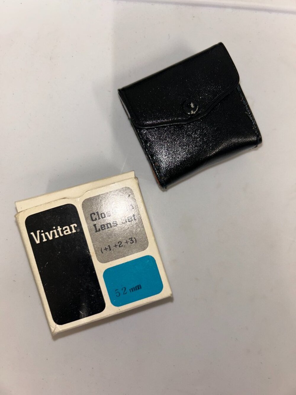 Vivitar Close Up Lens Set (+1, +2, +3) 52mm - Used with Original Box